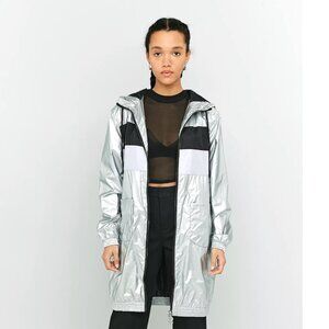 FILA Hooded Metallic Jacket Sz Small